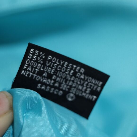 Kasper Vintage Blue Skirt Suit 10 - Picture 15 of 16